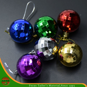 Bola colgante de plástico surtida de alta calidad para navidad (HANS-86 # -68)