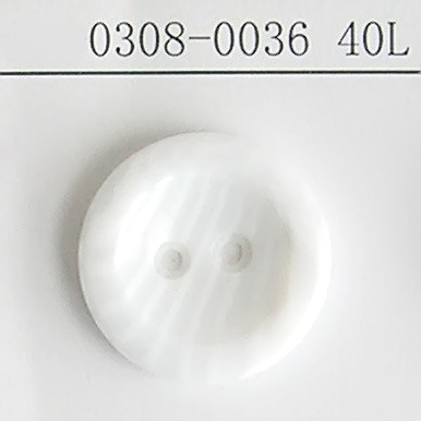 Botón de poliéster de 2 agujeros de nuevo diseño (S-032)