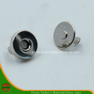 Botón imán de plata de 14 mm para bolso (HAWM1650I0003)