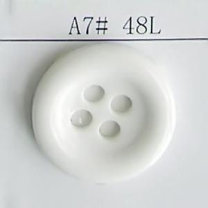 Botón de camisa de poliéster de 4 agujeros de nuevo diseño (S-063)