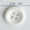 Botón de camisa de poliéster de 4 agujeros de nuevo diseño (S-063)