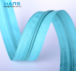 Medidor de cremallera de nylon de alta calidad Hans # 5 de colores mezclados