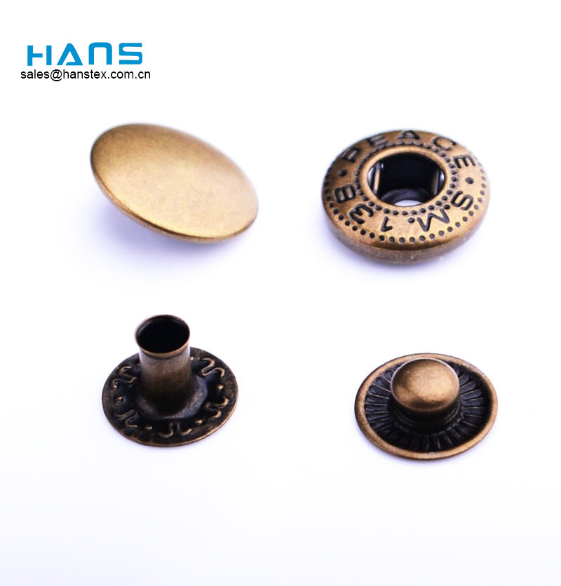 Hans China fabricante por mayor personalizado botón a color 10mm