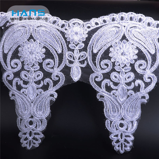 Hans New Design Product Fashion 3D Lace Fabric Beads Bridal
