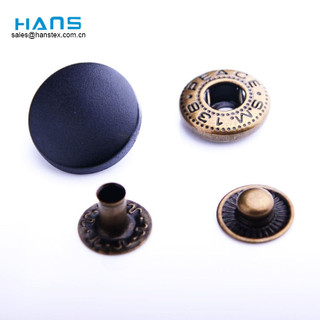Hans Factory Wholesale nuevo diseño 10 mm moda botón a presión